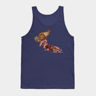 Geometric Single Butterfly Tank Top